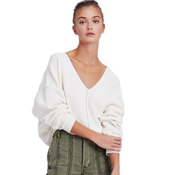 Free People Sweaters - •Free People• The Comfiest Oversized Sweater